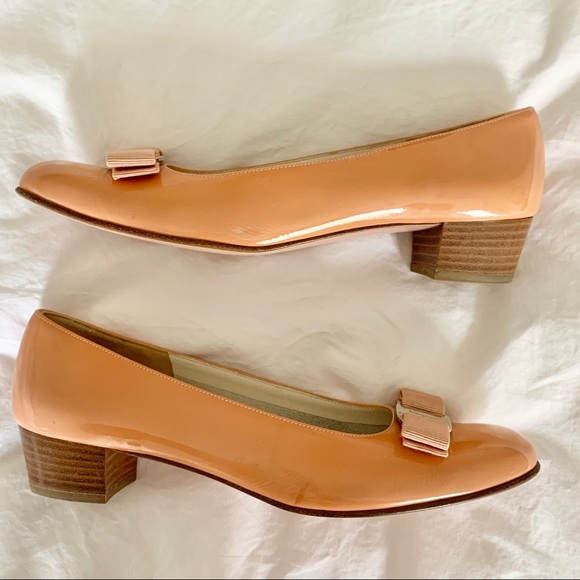 Ferragamo Patent Leather Heels - Picture 6 of 11